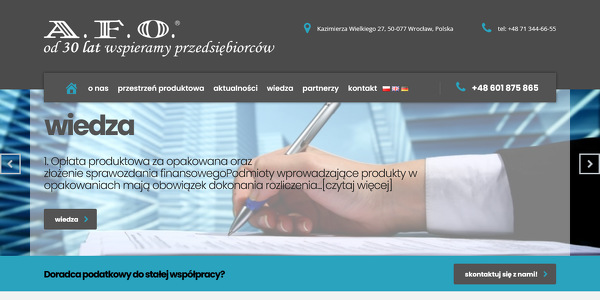 Kancelaria Doradztwa Podatkowego A.F.O.