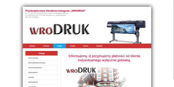 Przedsiębiorstwo Handlowo Usługowe WRODRUK