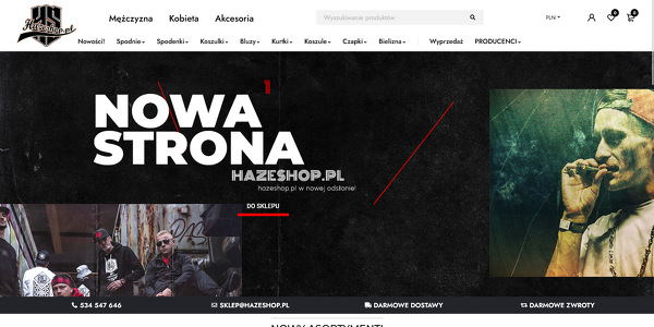 Hazeshop - Przedsiębiorstwo Produkcyjno Usługowo-Handlowe Danuta Skuza