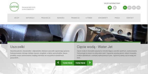 Oring - Uszczelnienia techniczne Stanisław Matyja