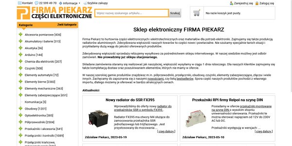 Firma Piekarz Sp. z o.o.